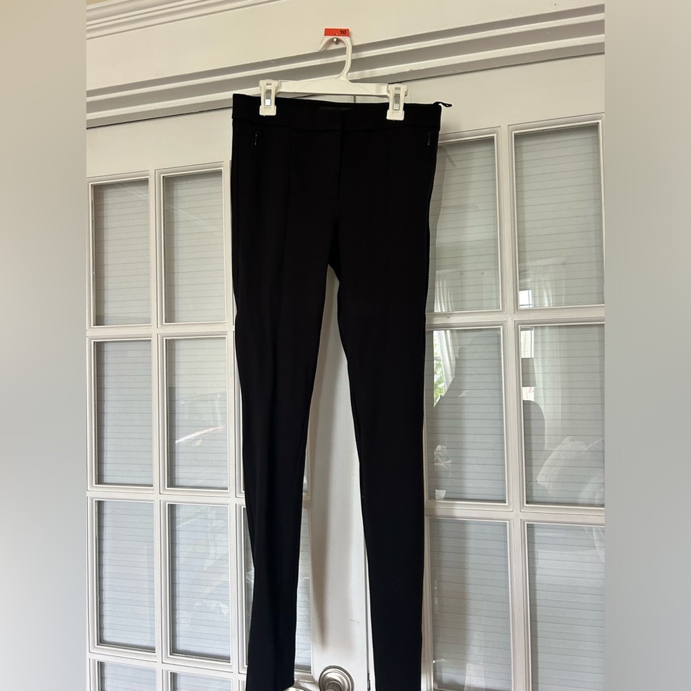 Straight leg black trouser